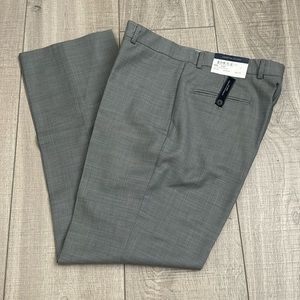 New Tommy Hilfiger Tyler gray wool slacks W36 L32